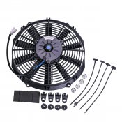 Elfläkt 12" (Kylfläkt) Sugande effekt