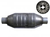 Sportljuddämpare rund med 50mm anslutning.