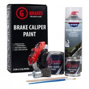 G-BRAKES bromsoksfärg METALLIC SILVER