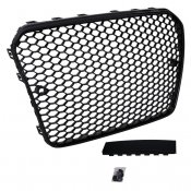 Honeycomb Sportgrill RS Piano Black Audi A4 B8.5 (2012-2015)