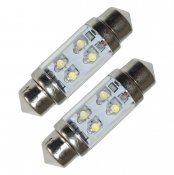 LED lampa C5W spollampa 36mm (xenonvit) (1st)