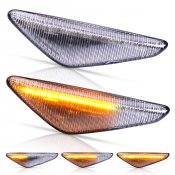 Skärmblinkers Dynamisk Klarglas BMW X6 E71 (2007-2014)