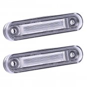 Nummerskyltbelysning Mercedes-Benz E-klass W201 E200/E280/E300/E320/E500 (1992-1997)