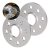 2 x 10mm Spacers Audi 100 (4x108)