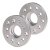 2 x 15mm Spacers Audi A2 (1999-2005)