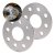 2 x 5mm Spacers 4x100 / 57,1mm