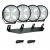 Extraljuspaket Flare 9" 620W (4x LED 9" extraljus + hållare + reläsats)