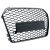 Honeycomb Sportgrill RS Piano Black Audi A6 4G (2015-2018)