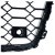 Honeycomb Sportgrill RS Piano Black Audi A6 C8 (2018-)