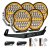 Extraljuspaket Mr Tuning Beam 850W (5x LED 9" Extraljus + hållare + reläsats)