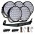 Extraljuspaket Mr Tuning Luminar 800W (5x LED 9" Extraljus + hållare + reläsats)