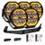 Extraljuspaket Mr Tuning Nova 800W (5x LED 9" Extraljus + hållare + reläsats)