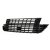 Styling grill blanksvart (emblemlös) VW Transporter T6.1 (2019-)