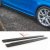Sidokjolar diffusor texture - Audi A4 B8 & B8.5 (facelift) ink S-line
