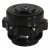 Dumpventil Q Style V1 50mm öppen - svart