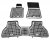 Gummimatta Svart - Bmw X5 E70 2006-2013