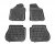 Gummimatta Svart - VW Caddy 3 (2004-2020) (5-sits)