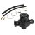 Hybrid Dumpventil (25mm anslutningar) Black