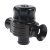Hybrid Dumpventil (25mm anslutningar) Black