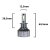 Mr Tuning Strålkastarlampa High Power LED H3 Yellow 35W 7000LM (2st)