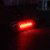 LED Sidomarkeringsljus 12V/24V Röd Röktonat Glas för Släp & Lastbil