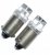 LED lampa BA9s (xenonvit)