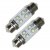 LED lampa C5W spollampa 36mm (xenonvit)