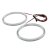 Angel eyes ringar SMD white - BMW E30 E34 (120mm x 4)