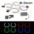Angel eyes Crystal RGBW - BMW E46 (120mm x 4)