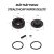 StealthCap – Wiper Delete kit i Billetsvart Aluminium