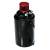 Oljecatchtank 2L rund med rött filter