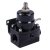 Bränsletrycksregulator Linjär 1:1 Aromotive style (Pure Black) - AN8