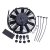 Elfläkt Universal 12" Sugande 12V (80W)
