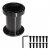 Rattspacer 100mm Svart