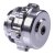 Dumpventil 50mm med Monteringskit Silver