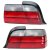 Baklampor röd/vita BMW 3-serie E36 coupe / cab (1991-1998)