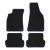 Tygmatta Mr Tuning Premium (blå stygn) - Audi A4 Sedan / Avant (B6/B7) (2001-2007)