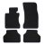 Tygmatta Mr Tuning Premium (blå stygn) - BMW 5-serie E60 / E61 (2004-2010)