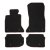 Tygmatta Mr Tuning Premium (röda stygn) - BMW 5-serie F10 / F11 (2010-2013)