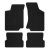 Tygmatta Mr Tuning Premium (svarta stygn) - VW Golf 3 (1991-1997)