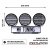 Extraljuspaket
Mr Tuning 9" DRL 510W LED
(3x LED 9" extraljus + hållare + resläsats)