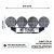 Extraljuspaket Mr Tuning Luminar 640W (4x LED 9" Extraljus + hållare + reläsats)