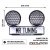 Extraljuspaket DRL 9" 396W V2 (2x LED 9" extraljus + hållare + reläsats)