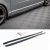 Sidokjolar diffusor blanksvart Volvo V70 fas2 (2008-2013)