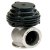 Wastegate 44mm MVR Svart