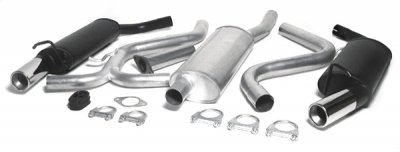 Sportavgassystem 1x80mm - Opel Astra (8V) (1992-1995)