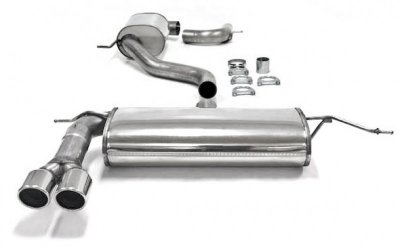 Sportavgassystem Duplex 2x80mm - Audi A3 2.0TFSi (8P) (2003-2013)