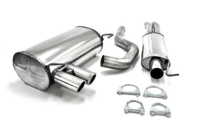 Sportavgassystem 2x70mm - BMW 325i/330i E90 (2005-2008)