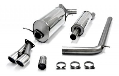 Sportavgassystem 2x80mm - Skoda Fabia 1.4 TSI (2010-2014)