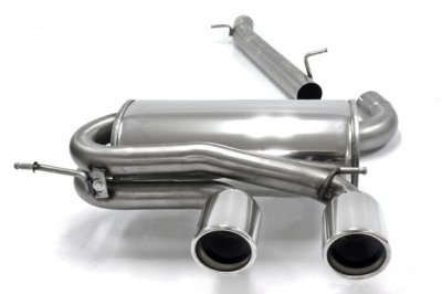 Sportavgassystem 2x100mm - VW Golf 6 R (2008-2012)